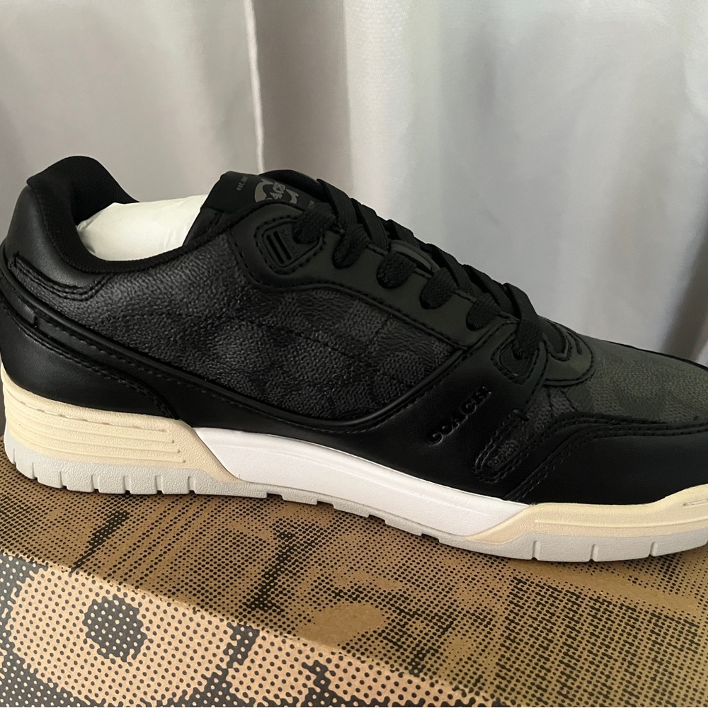 Coach Black Sneakers Classic Design